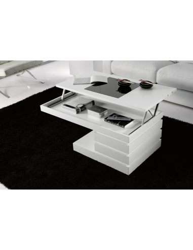 Mesa de centro elevable lamas pie...