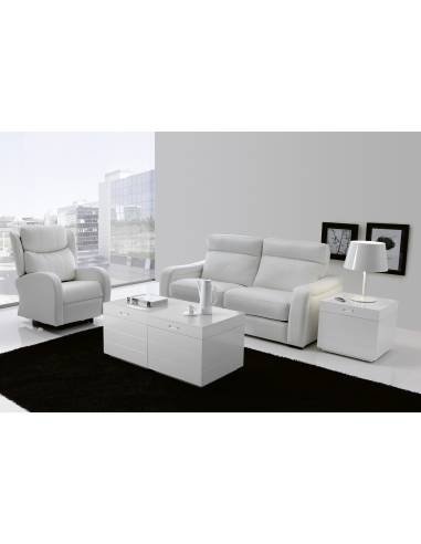 Mesa de rincón elevable con ruedas...