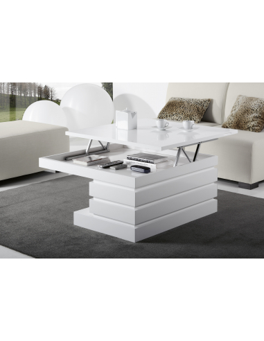 Mesa de centro elevable lamas pie...