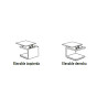 Mesa de centro elevable ORIGIN orientable | Kasas Decoración