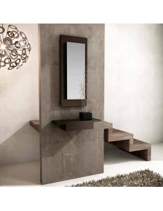 Consola colgante con cajón...