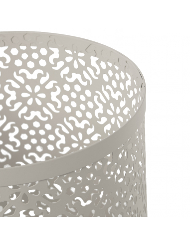 Paragüero metal blanco troquelado Paragüero metal blanco troquelado