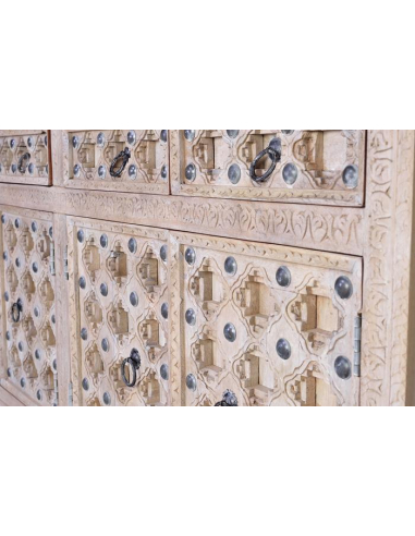 Aparador madera mango natural 190 cm