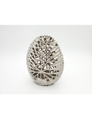 Jarrón aluminio troquelado pequeño