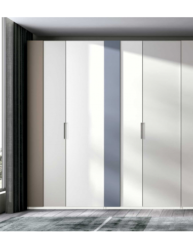 Armario recto Kúbica 4 puertas batientes