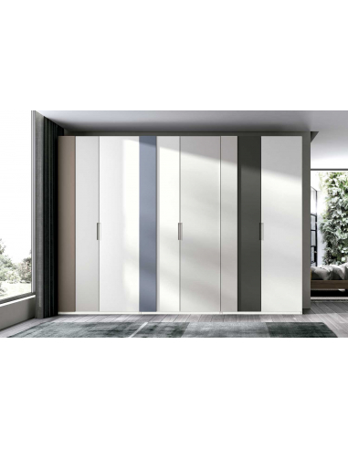 Armario recto Kúbica 5 puertas batientes