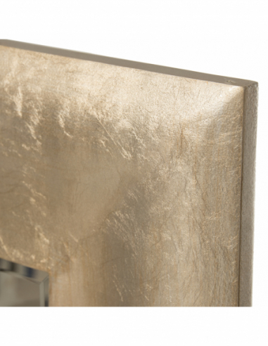 Espejo de Pared de Madera en Champán