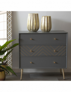 Cómoda 3 cajones madera...