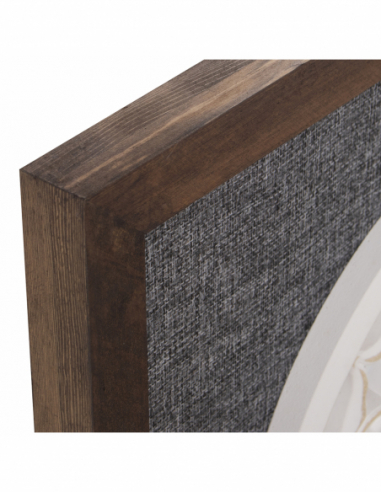 Set 2 retablos madera calados blanco...