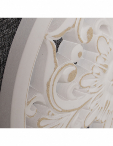 Set 2 retablos madera calados blanco...