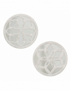Set 2 retablos madera con...