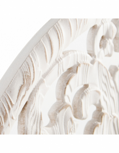 Set 2 retablos madera blanco