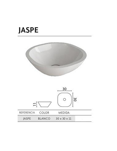 Lavabo de posar JASPE porcelana Lavabo de posar JASPE porcelana