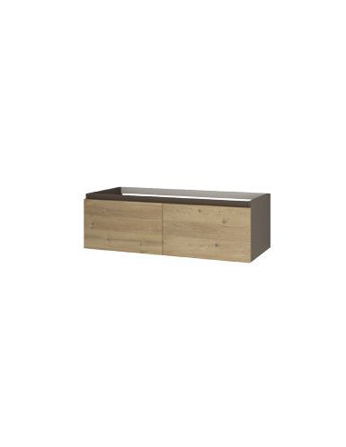 Mueble de baño dos cajones simétrico