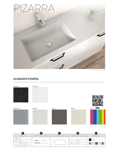 Composición de baño Klasic 80 cm Composición de baño Klasic 80 cm