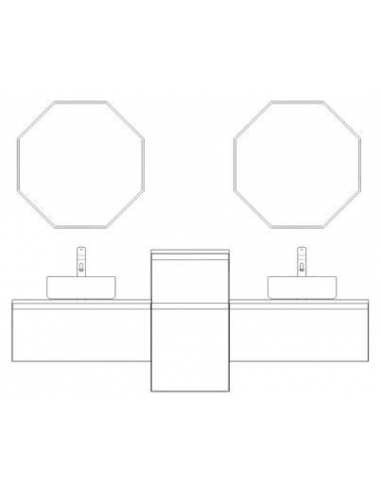 Composición de baño Klasic doble...