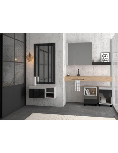 Estantería de baño decorativa con... Estantería de baño decorativa con...