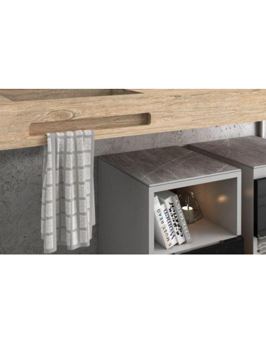 Estantería de baño decorativa con... Estantería de baño decorativa con...