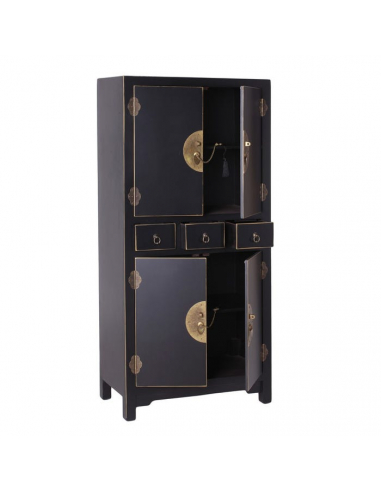 Mueble auxiliar negro