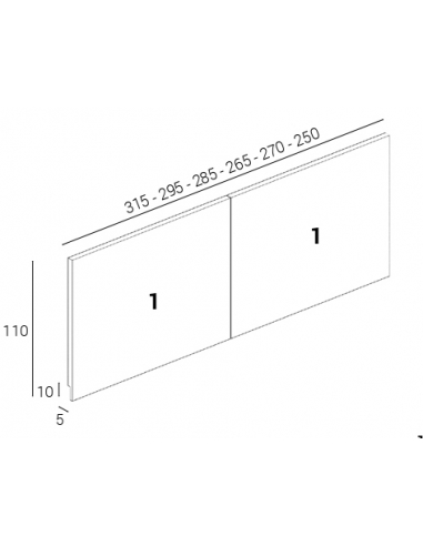 Composición dormitorio Light IN039 Composición dormitorio Light IN039