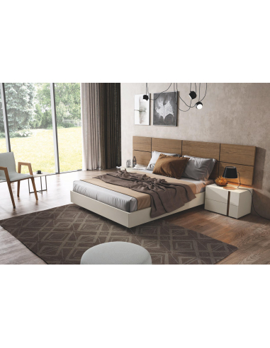 Mesita de noche ROCK dos cajones