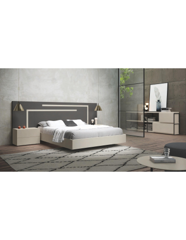 Mesita de noche DARA de 2 cajones