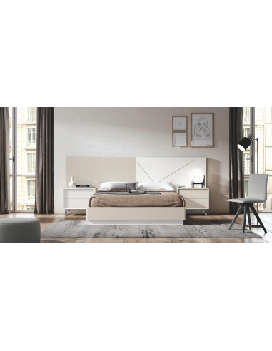 Mesita de noche TOP dos cajones