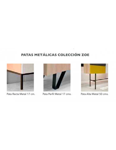 Mueble TV Zoe con dos cajones 180 cm
