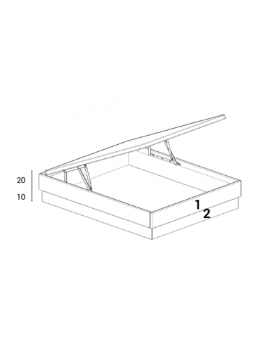 Bañera ZÓCALO abatible