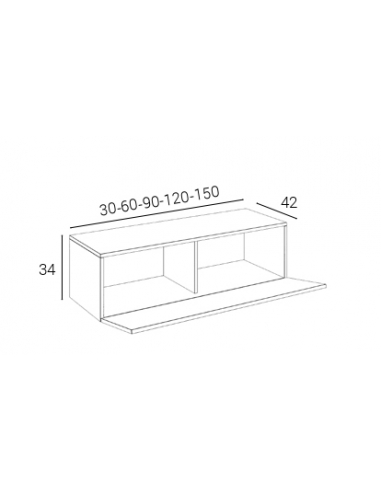 Consola Tocador Abatible