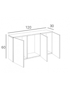 Módulo 3 puertas batientes 2