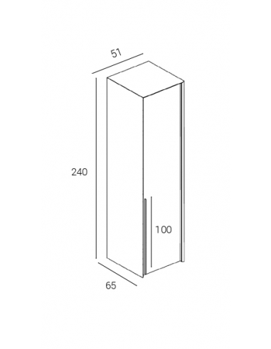 Armario MORFEO una puerta