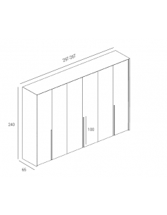 Armario MORFEO seis puertas 2