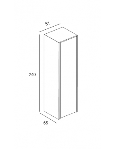 Armario HIPNOS uñero una puerta