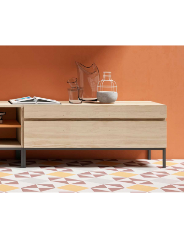 Módulo bajo Zoe 120 cm dos cajones