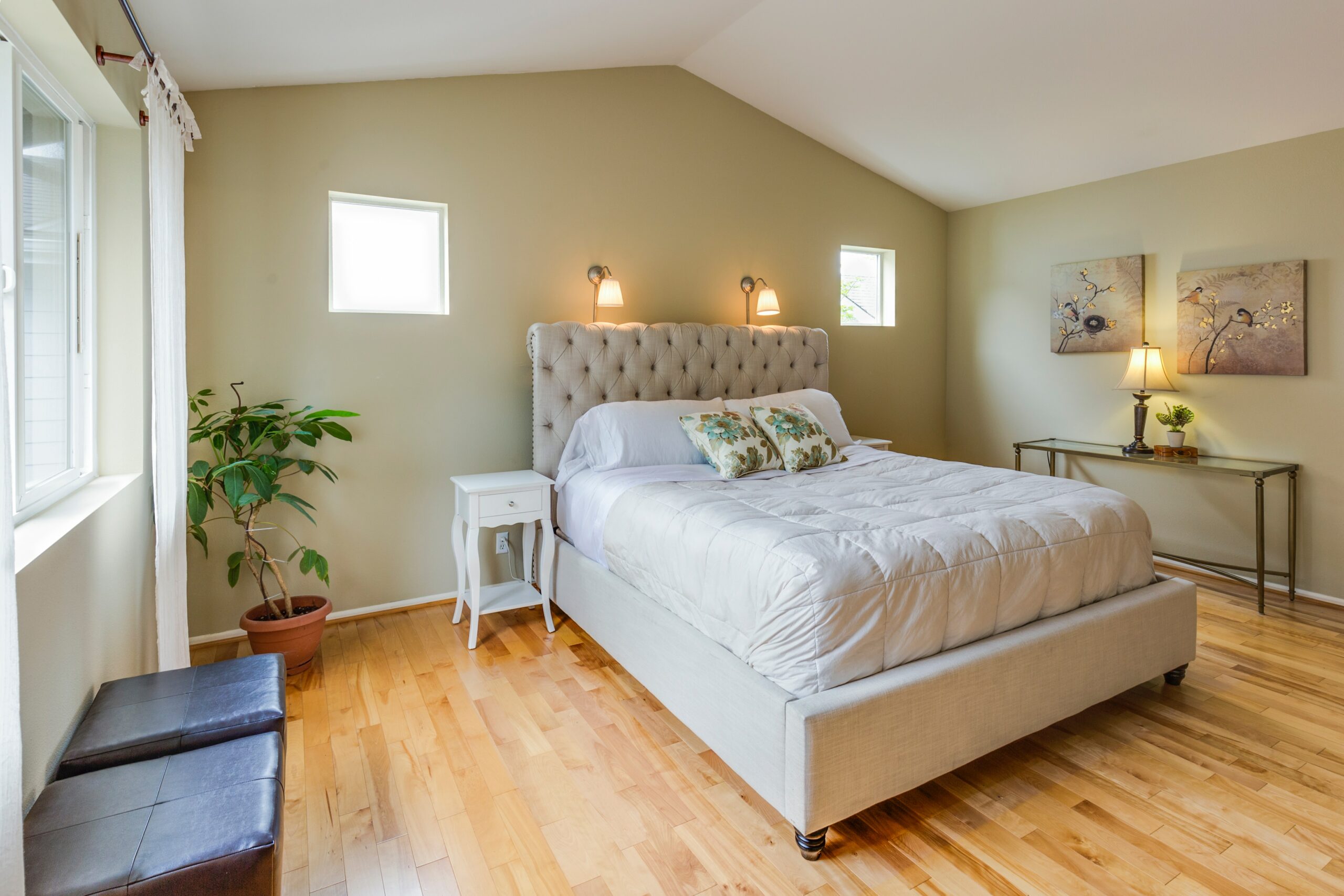 Cabeceros de cama de madera, rústicos, decorados o tapizados