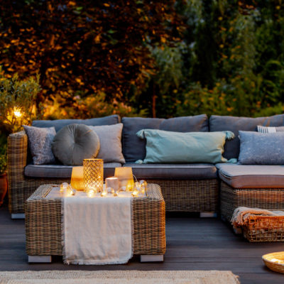 Exteriores en otoño, cómo disfrutar de la terraza en otoño